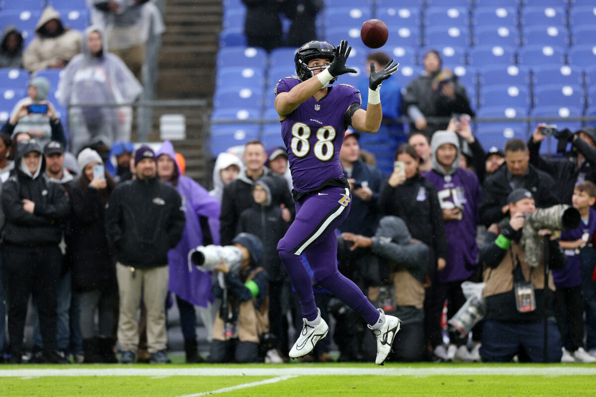 Mark Andrews shares what he’s seen from Ravens’ TE Charlie Kolar