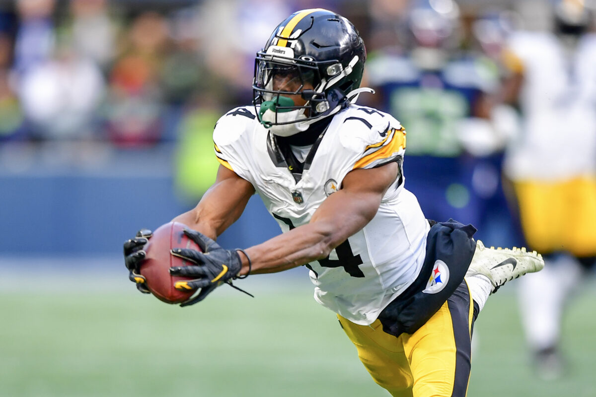 Steelers WR George Pickens plans to lead by example