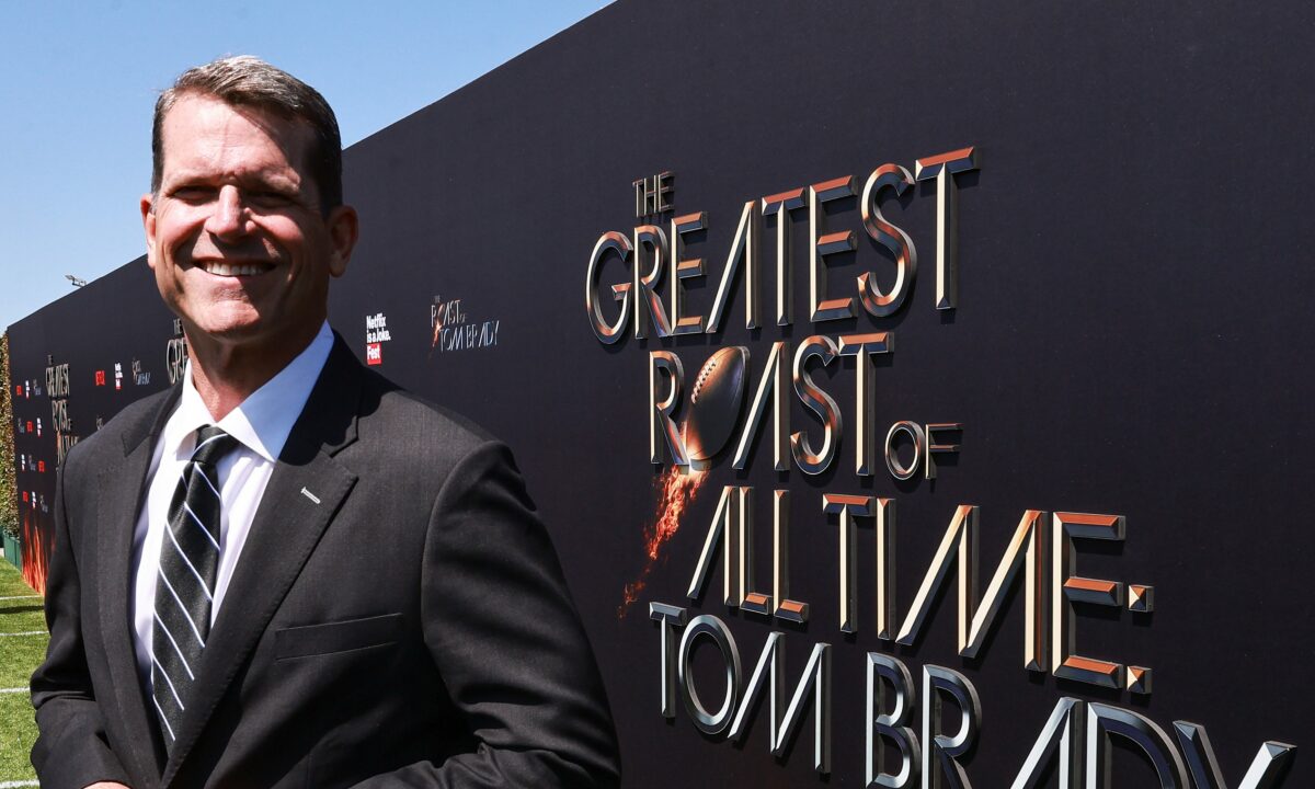 Jim Harbaugh, Charles Woodson headline the best pictures from Tom Brady roast