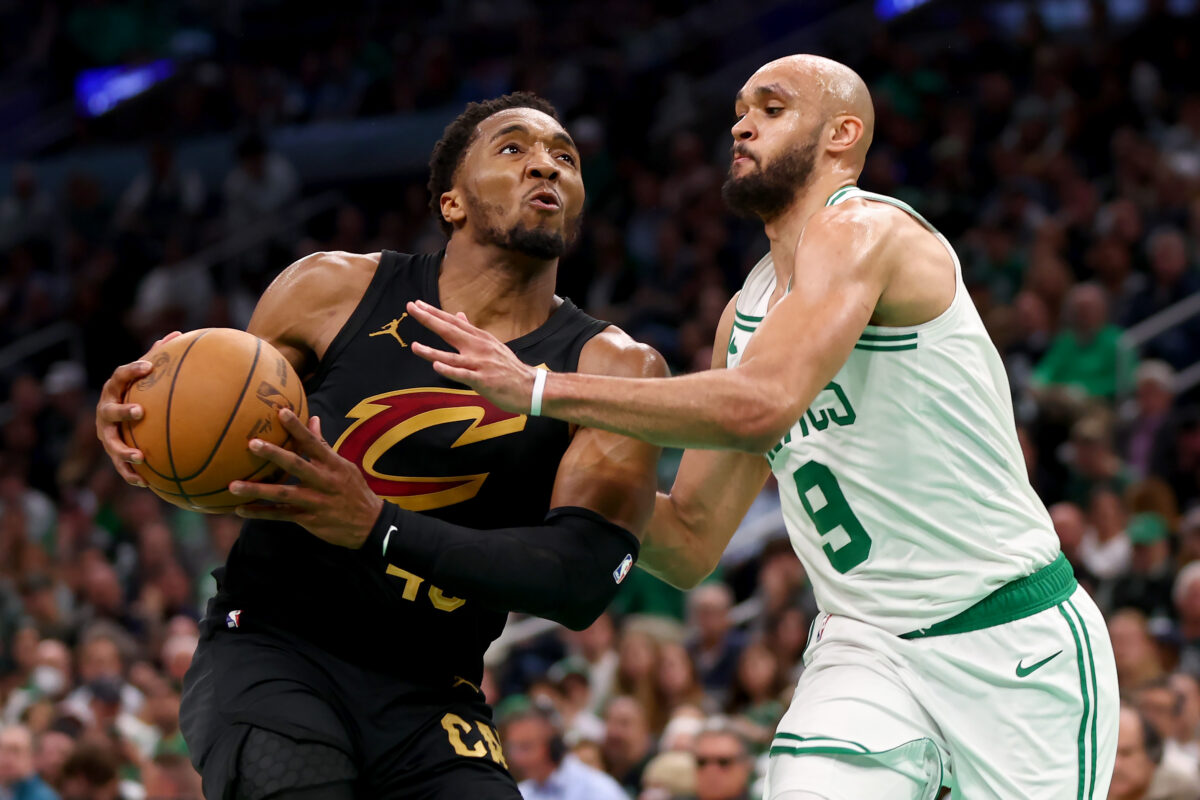 Jaylen Brown has high praise for Derrick White after big Game 1 vs. Cleveland Cavaliers