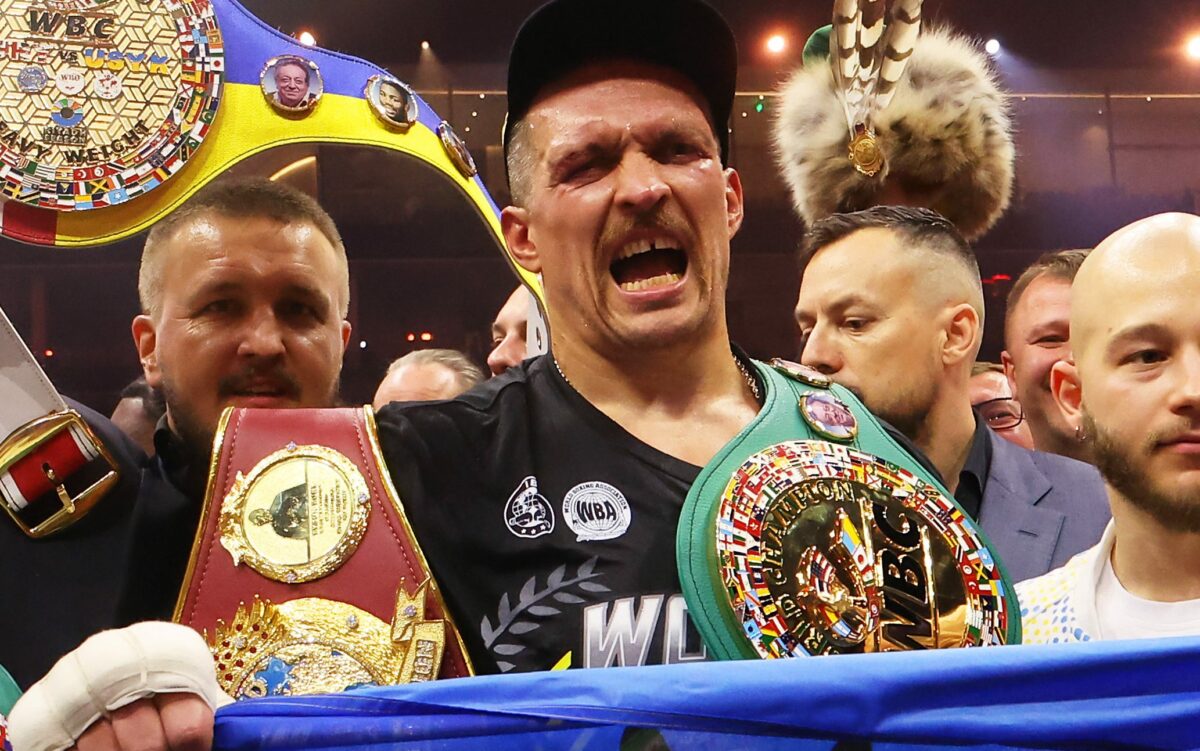 Weekend Review: Oleksandr Usyk made history with transcendent performance