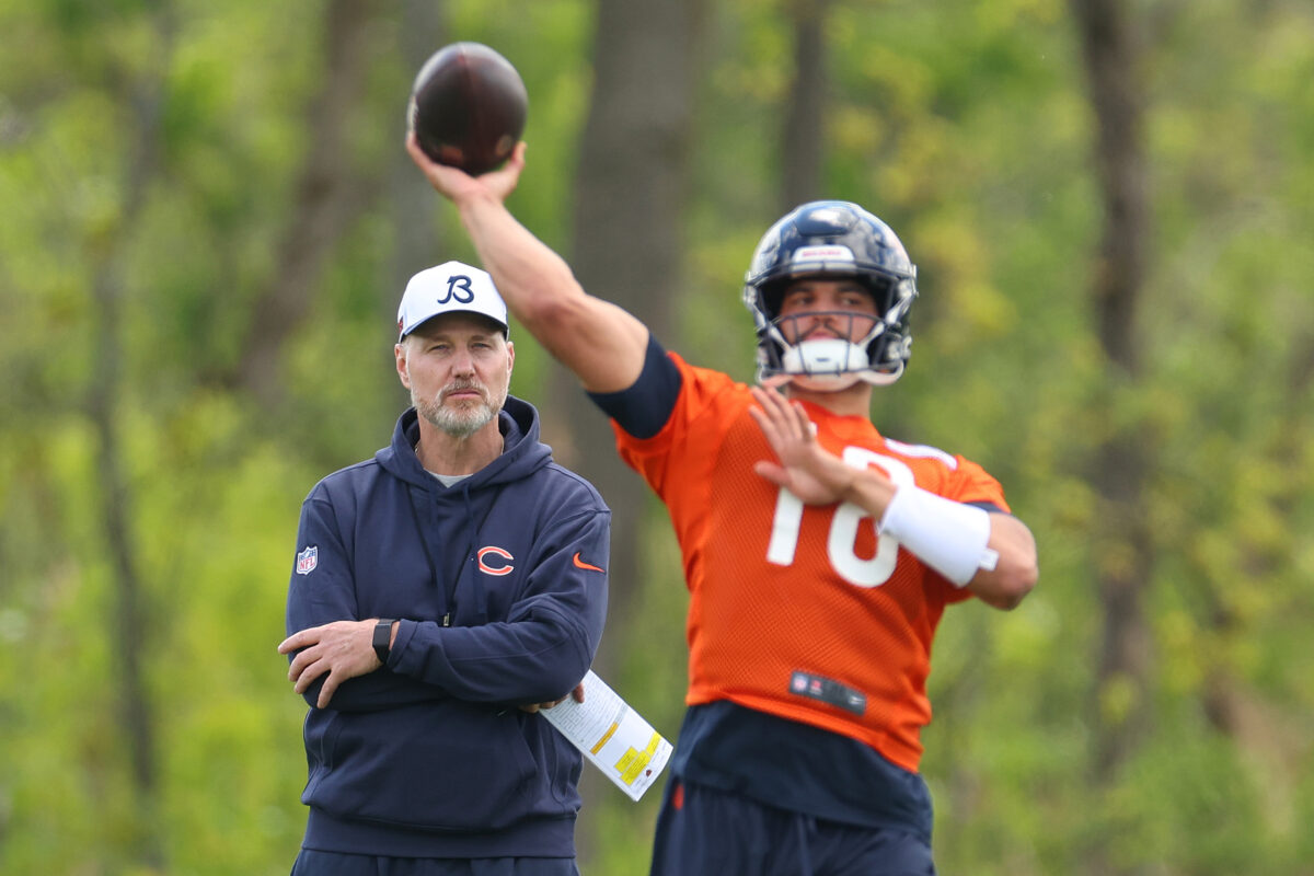 Bears rookie minicamp: Photos of Caleb Williams in action on Day 2