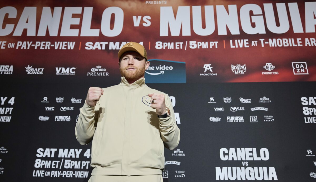 Watch it: Canelo Alvarez vs. Jaime Munguia weigh-in in Las Vegas