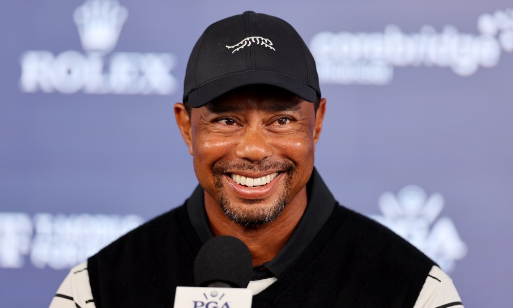 Tiger Woods sports a goatee at the PGA Championship: Conscious decision or laziness?