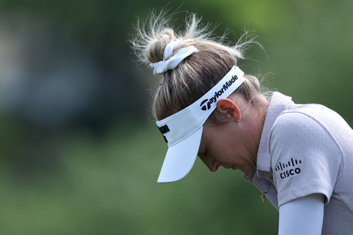 ‘I’m human’: Nelly Korda makes shocking 10 on a par 3 at 2024 U.S. Women’s Open, shoots 80