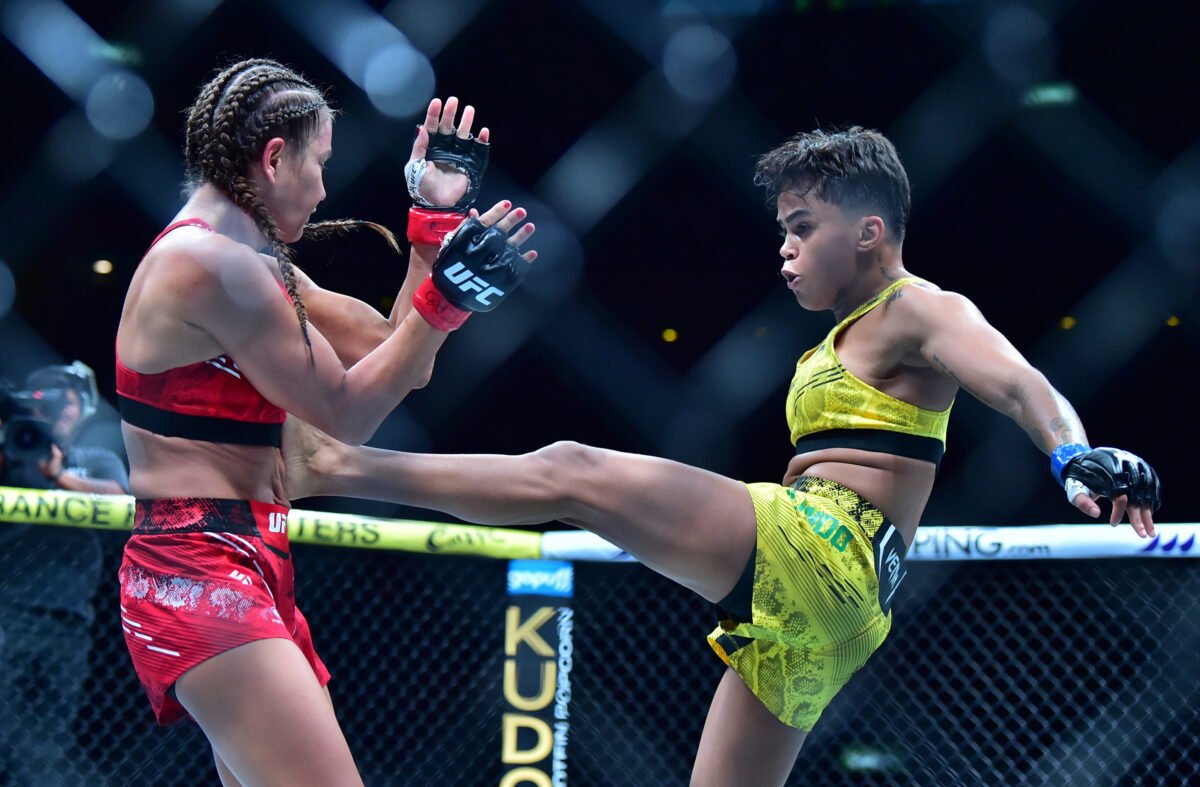 Iasmin Lucindo def. Karolina Kowalkiewicz at UFC 301: Best photos