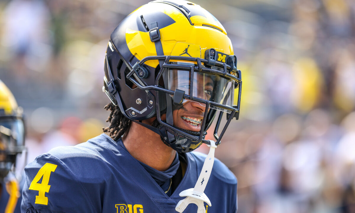 Why Amorion Walker transferred back to Michigan football as a WR