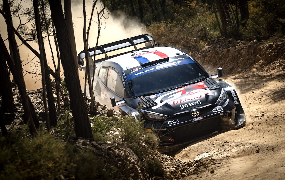 Ogier grabs WRC Rally Portugal lead as Rovanpera crashes out