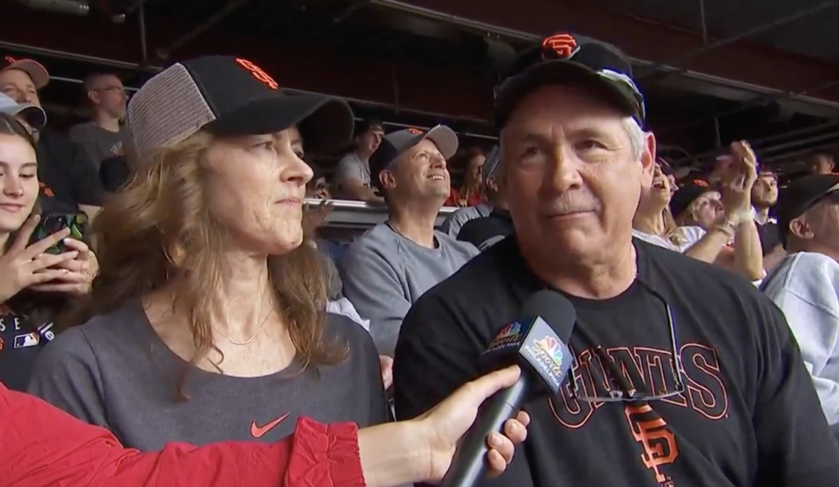 Mason Black’s dad was so emotional after watching the Giants pitcher get his first career strikeout