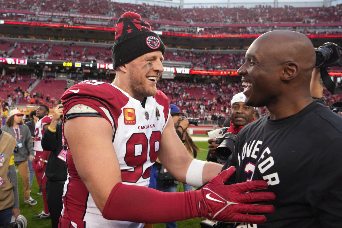 DeMeco Ryans on potential J.J. Watt return: ‘I’ve got his number ready to go’