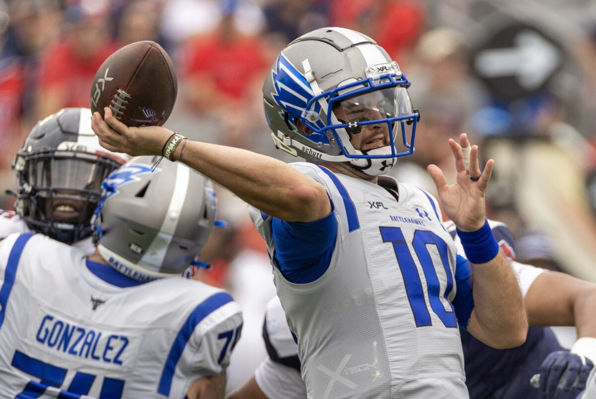 AJ McCarron set to return to Alabama this weekend as the St. Louis Battlehawks play at Birmingham