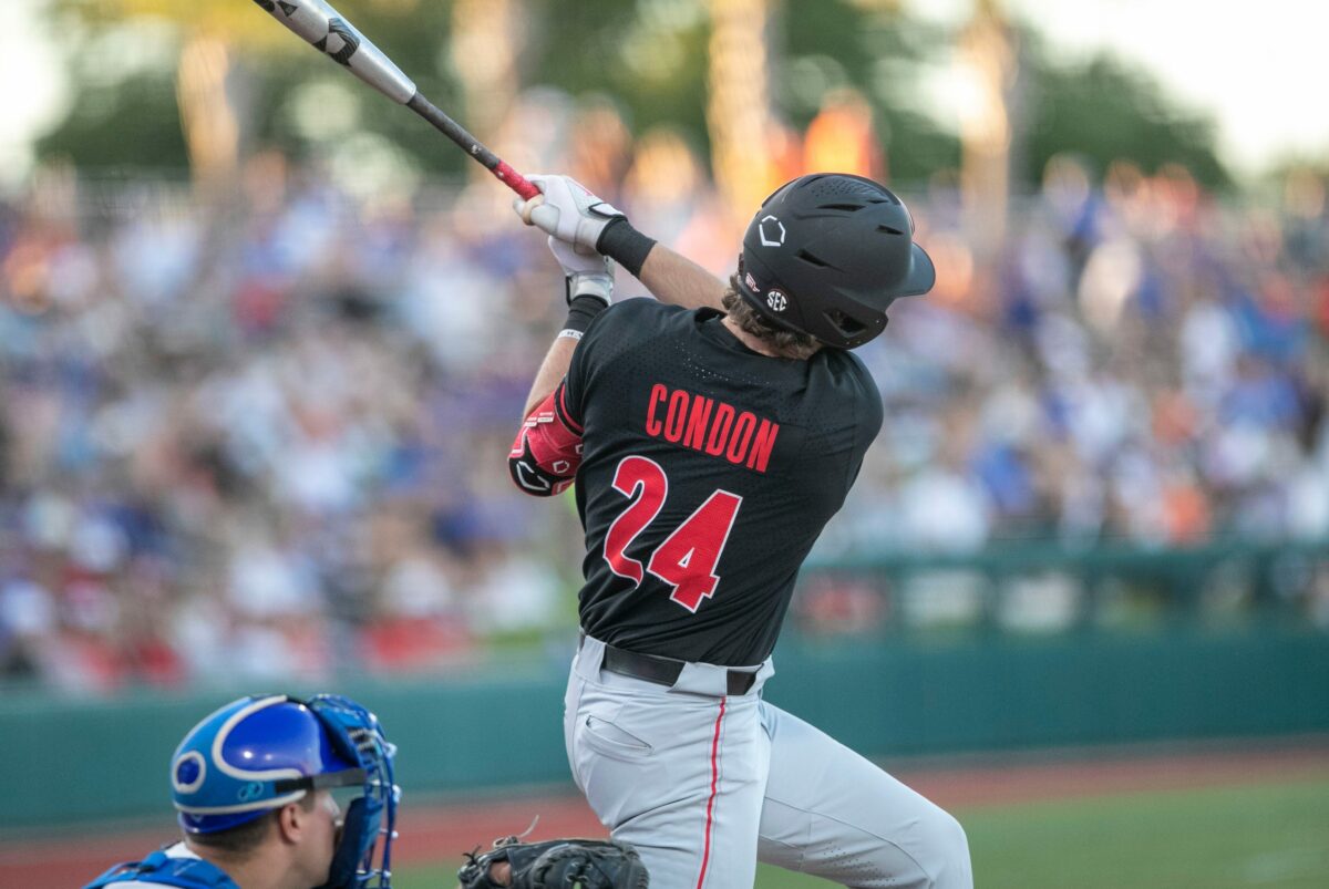 Analytics compare Georgia baseball’s Charlie Condon to Barry Bonds