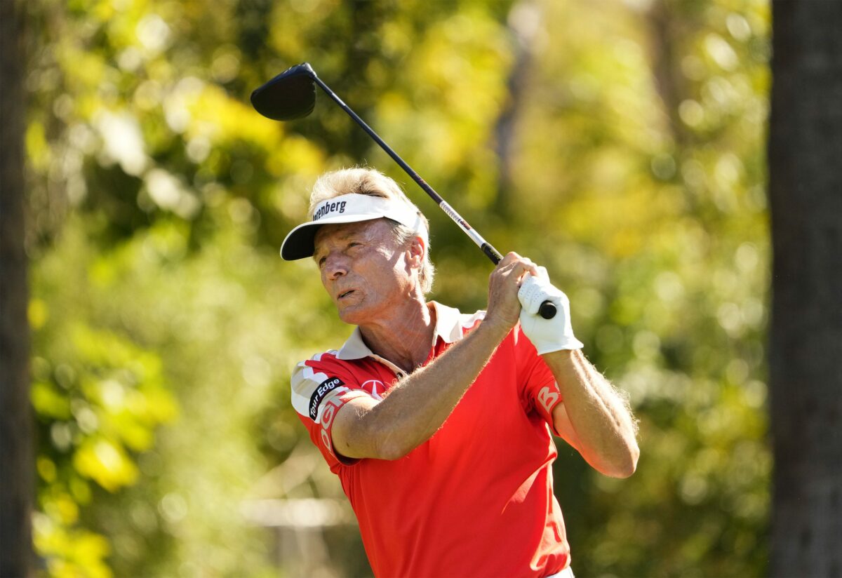 After tearing his Achilles, Bernhard Langer is back at the Insperity Invitational, just the latest obstacle he’s overcome as detailed in new book