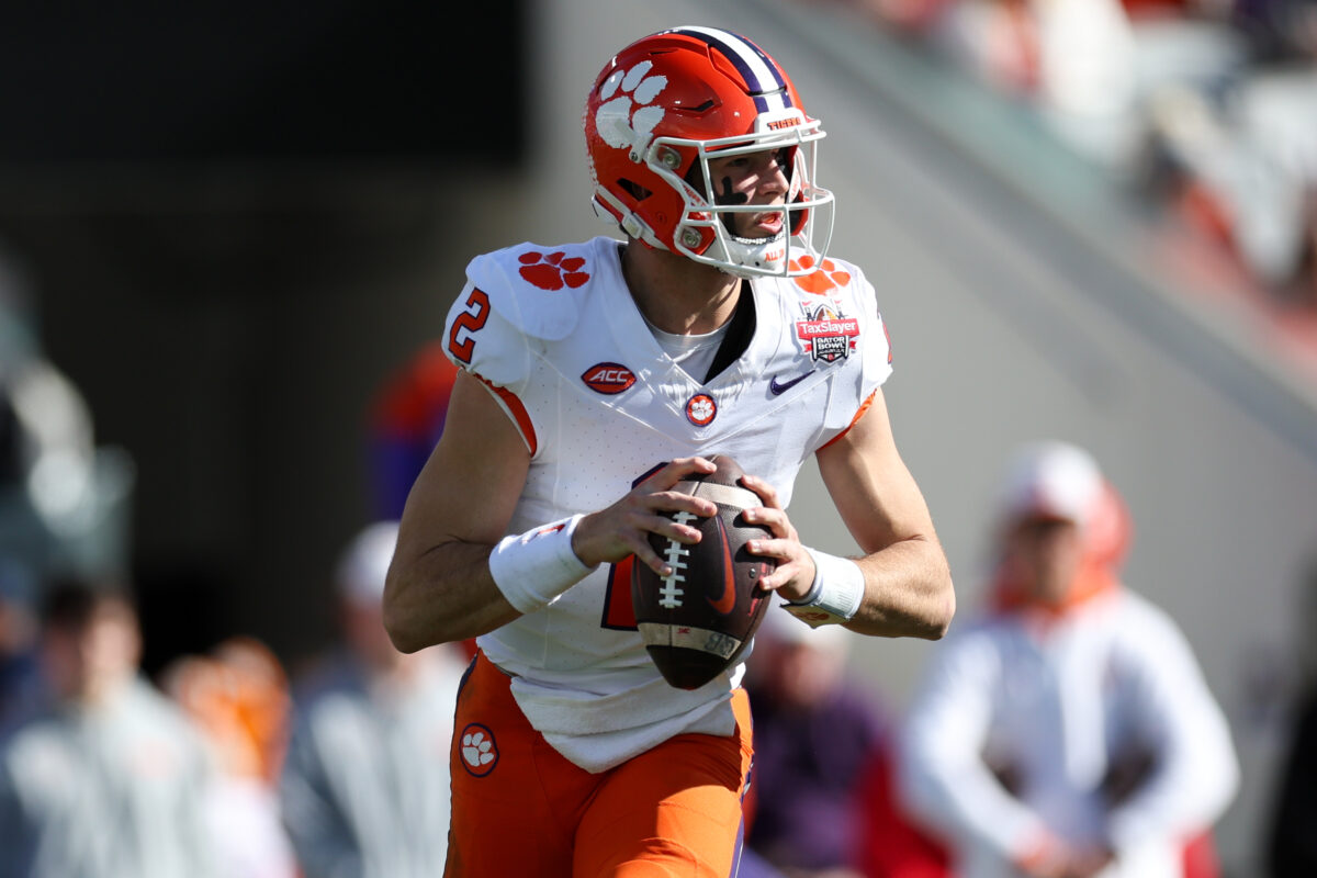 Clemson’s biggest concern for the 2024 season is at quarterback, according to 247Sports