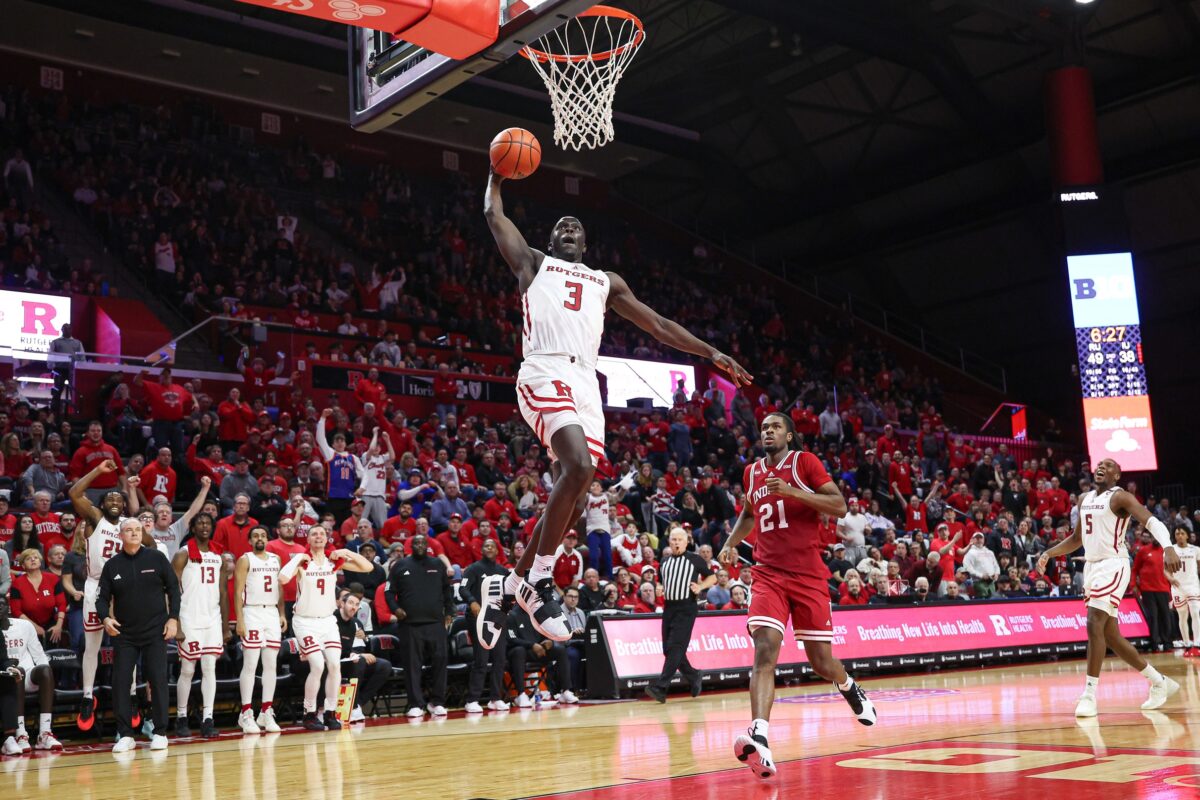 Rutgers basketball forward Mawot Mag cuts down his transfer portal list