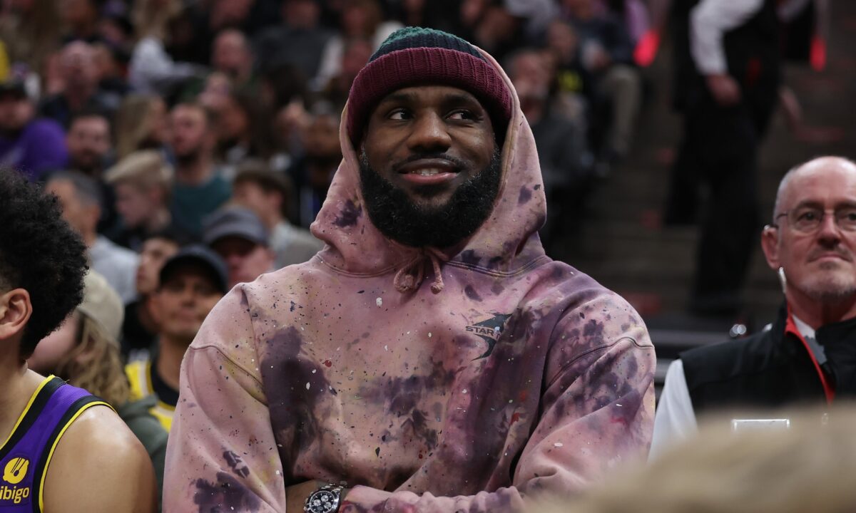 LeBron James and Rich Paul are in Cleveland at Cavaliers-Celtics game