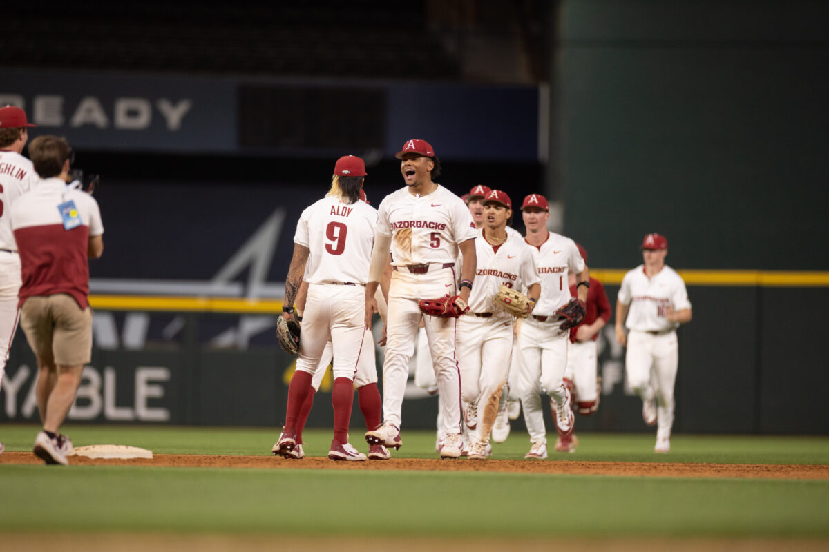 Where Arkansas baseball ranks in updated Field of 64 after winless SEC Tournament