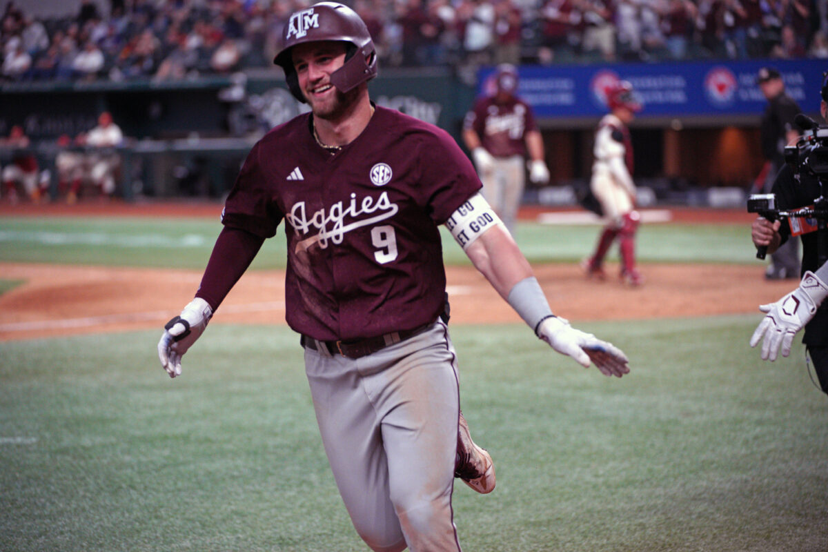 Texas A&M baseball freshman third baseman named SEC Freshman of the Year