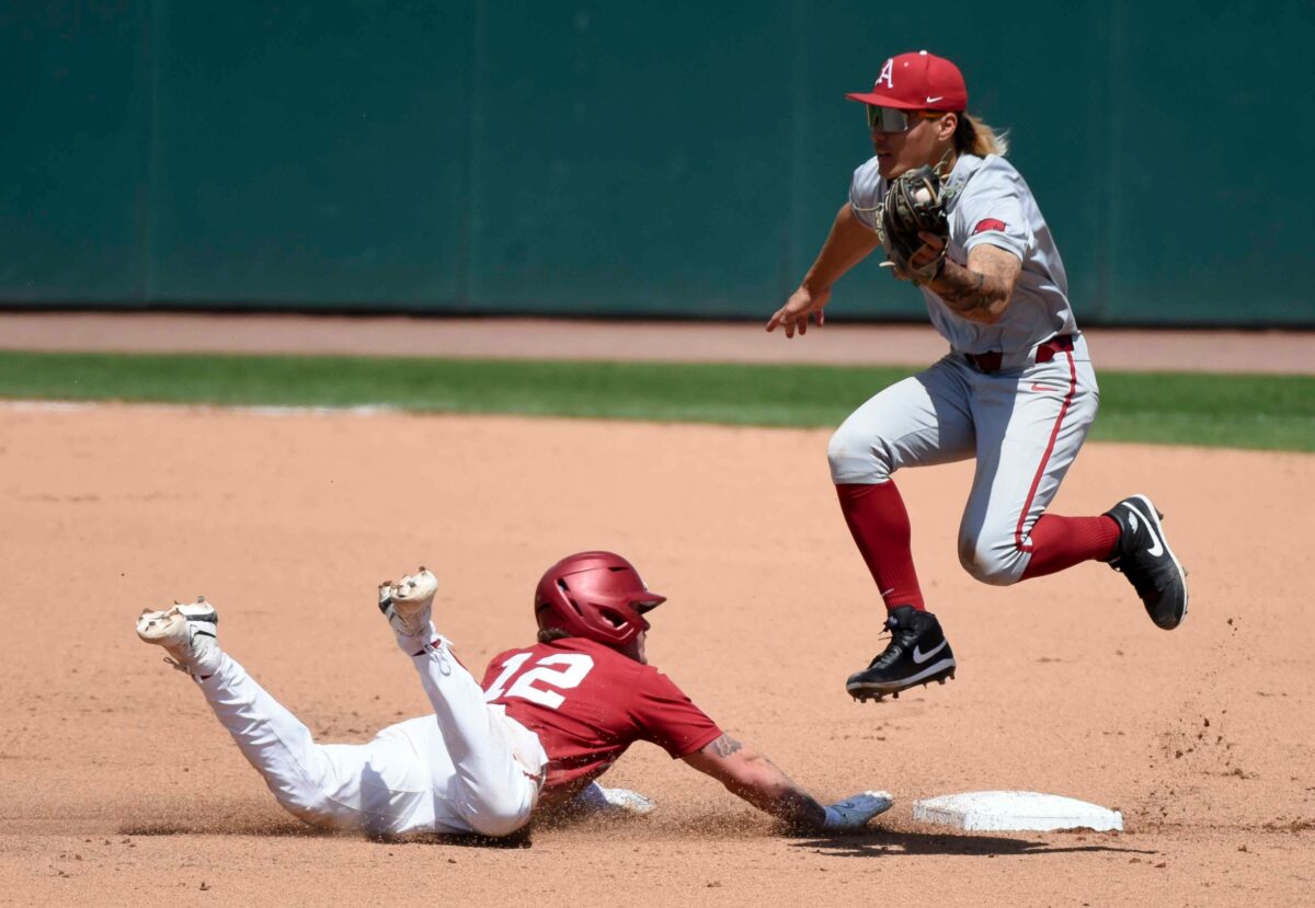 Arkansas baseball climbs in new Field of 64 projections