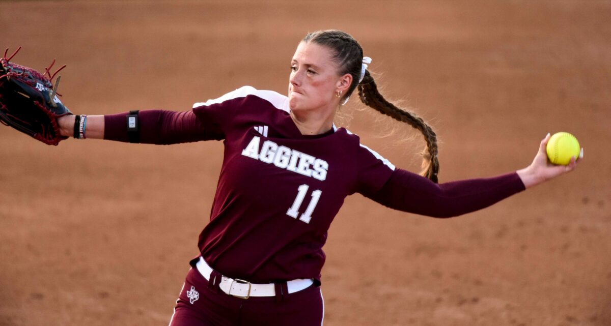 Texas A&M softball defeats Texas State to move into the Regional Finals