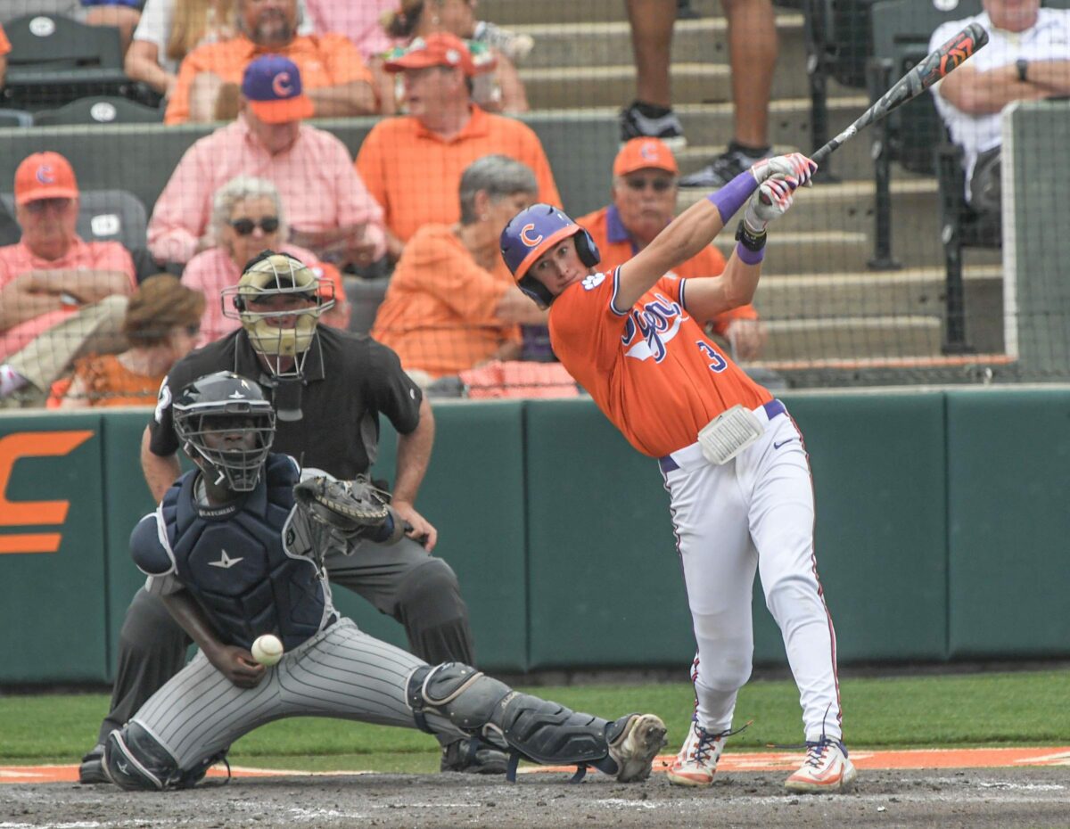 Clemson baseball falls three spots in new Field of 64 postseason projections