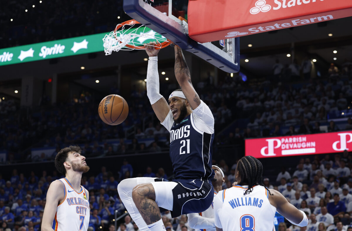 Williams, Joe get best of Gafford as Thunder hammer Mavericks in NBA Playoffs