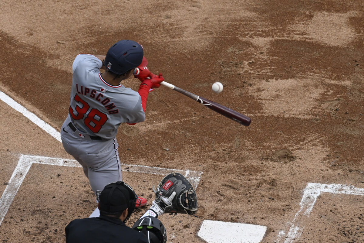 Trey Lipscomb records three hits, three stolen bases at Chicago