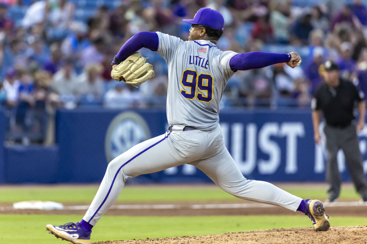 LSU pitcher Christian Little to miss entire Chapel Hill Regional