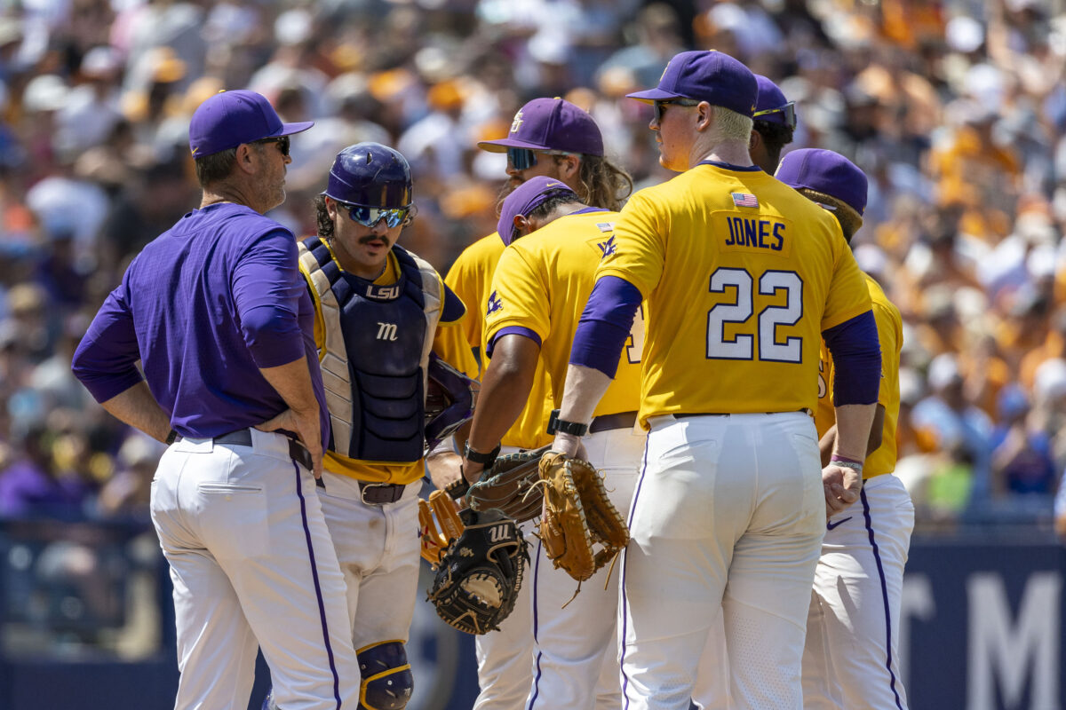 Photos from LSU baseball’s SEC championship loss to Tennessee