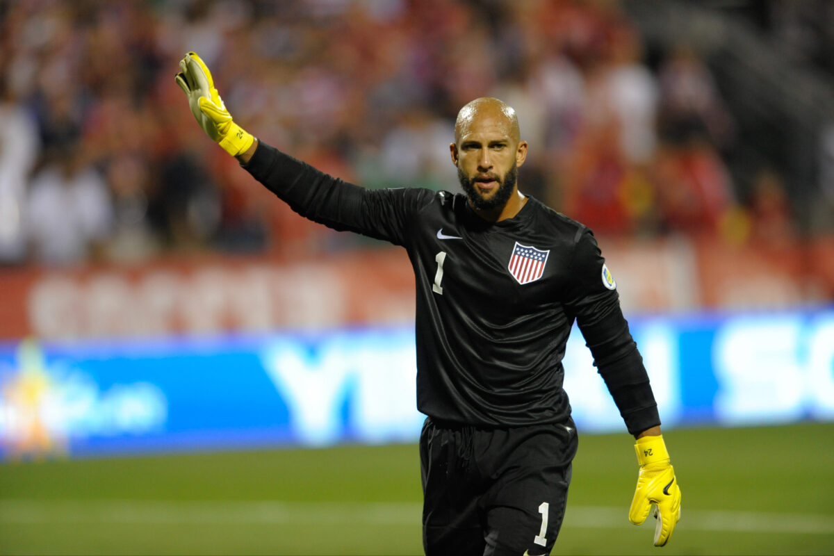 Photos of Tim Howard through the years