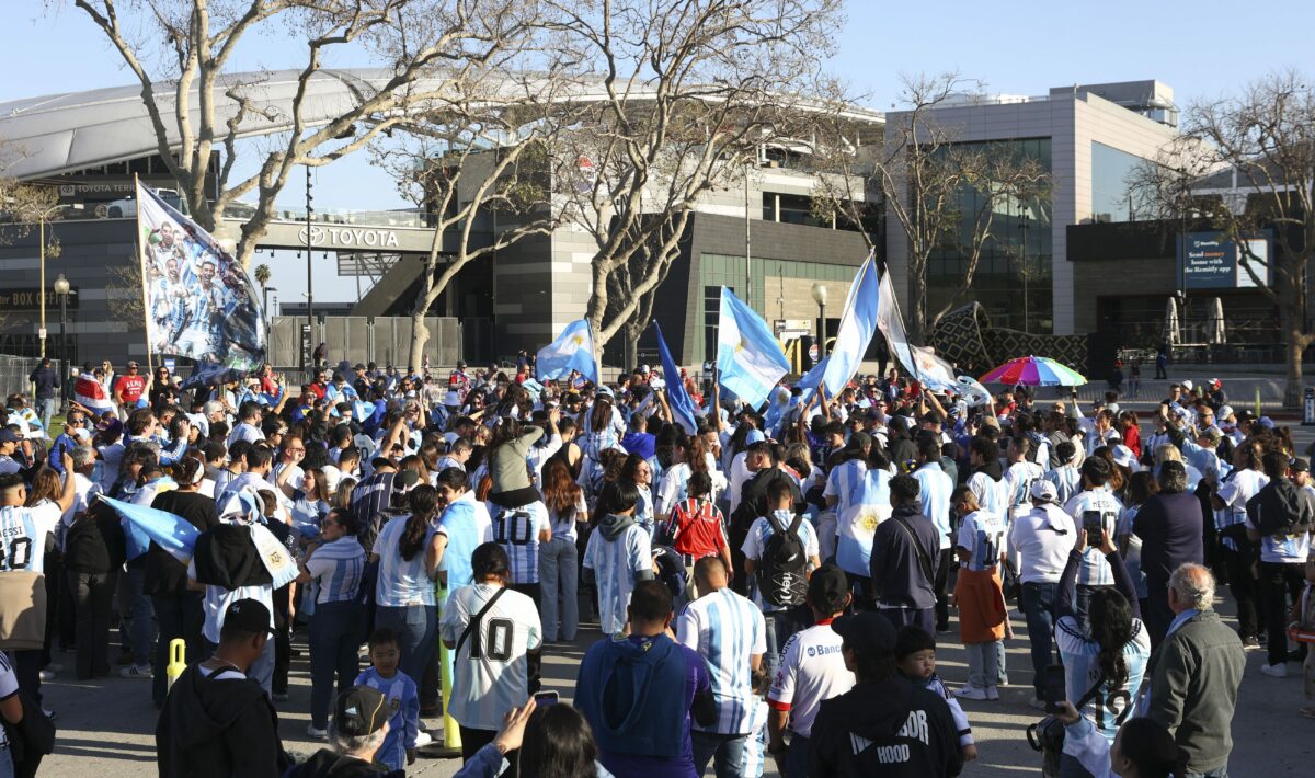 Argentina shares list of violent fans with U.S. government ahead of Copa America