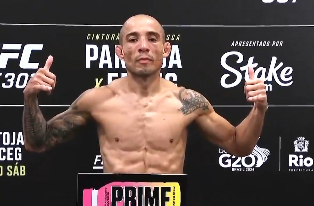 UFC 301 weigh-in results: Everyone hits marks in Rio de Janeiro