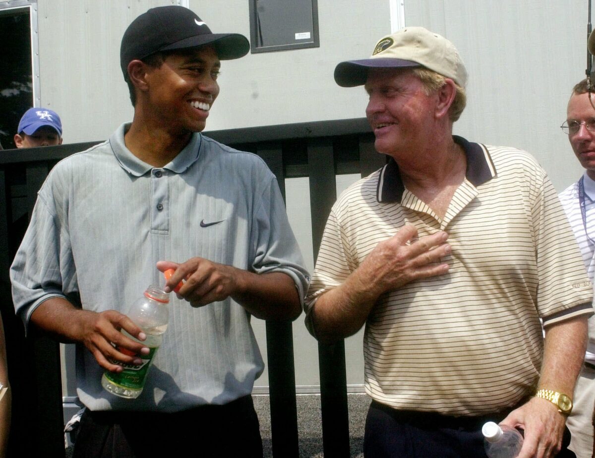 Jack Nicklaus remembers the exact moment he knew it was time to pass the baton (and it included Tiger Woods)