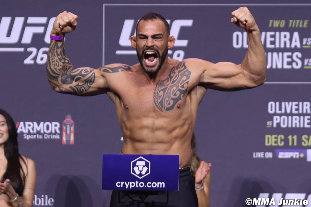 Santiago Ponzinibbio vs. Muslim Salikhov added to UFC Fight Night event on July 13