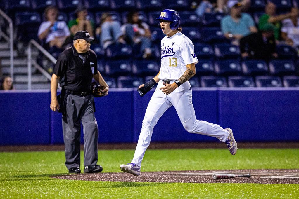 Washington baseball’s Arquette is quickly becoming a star
