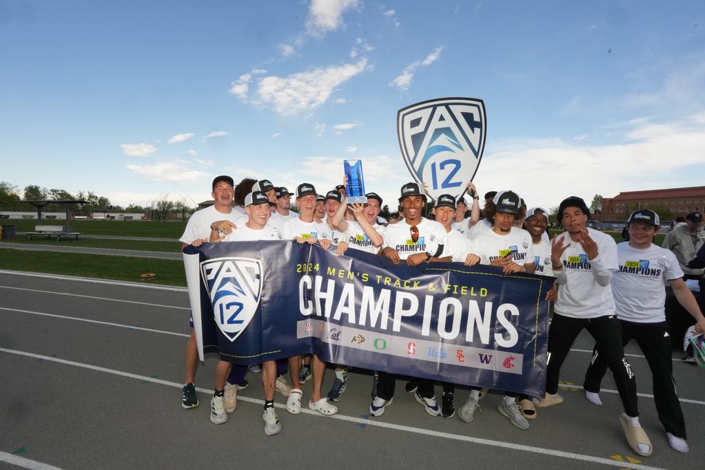 Huskies men repeat, win final Pac-12 track and field title