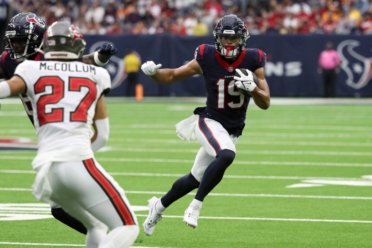 DeMeco Ryans pleased with Texans ‘other trio’ of receivers