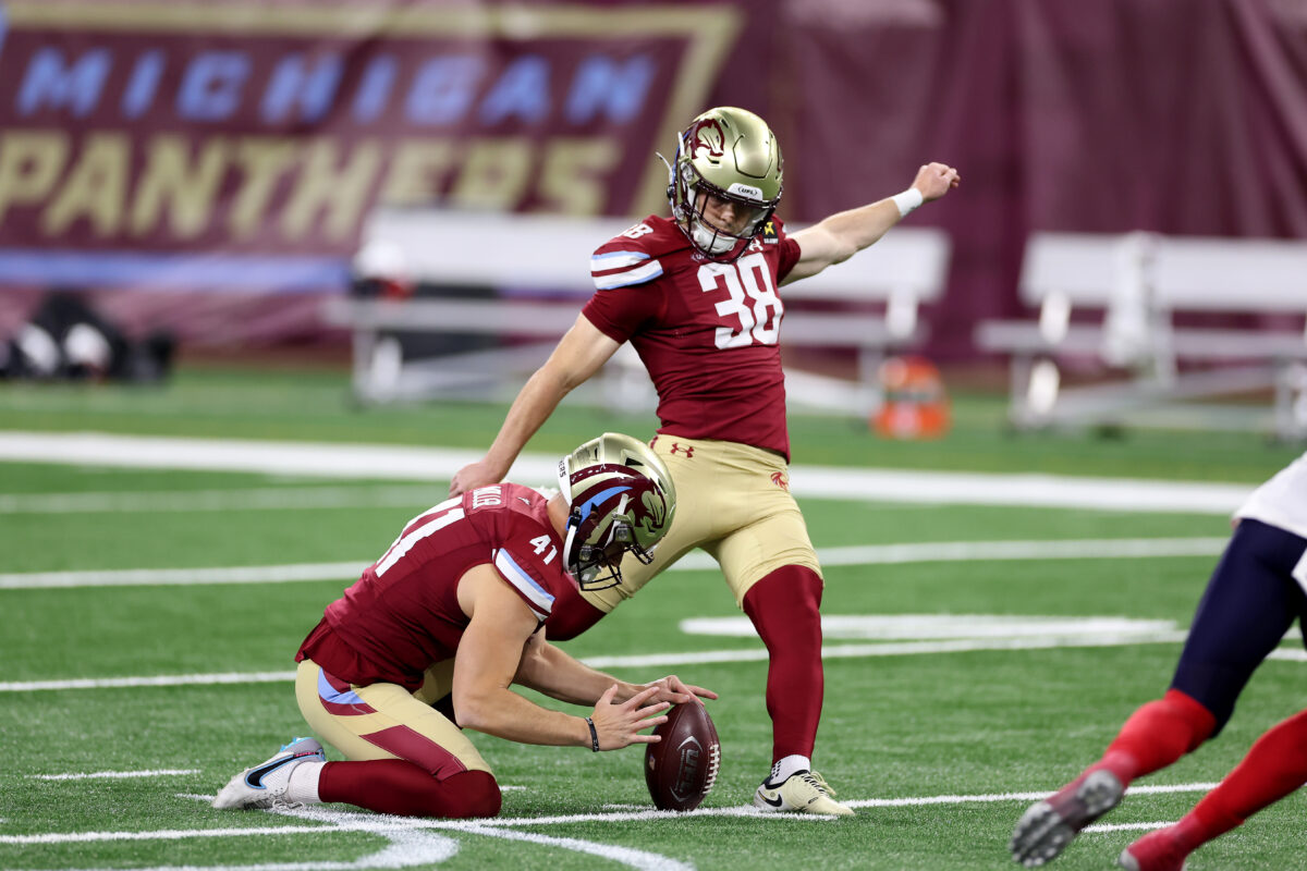 Lions sign kicker Jake Bates to a two-year deal