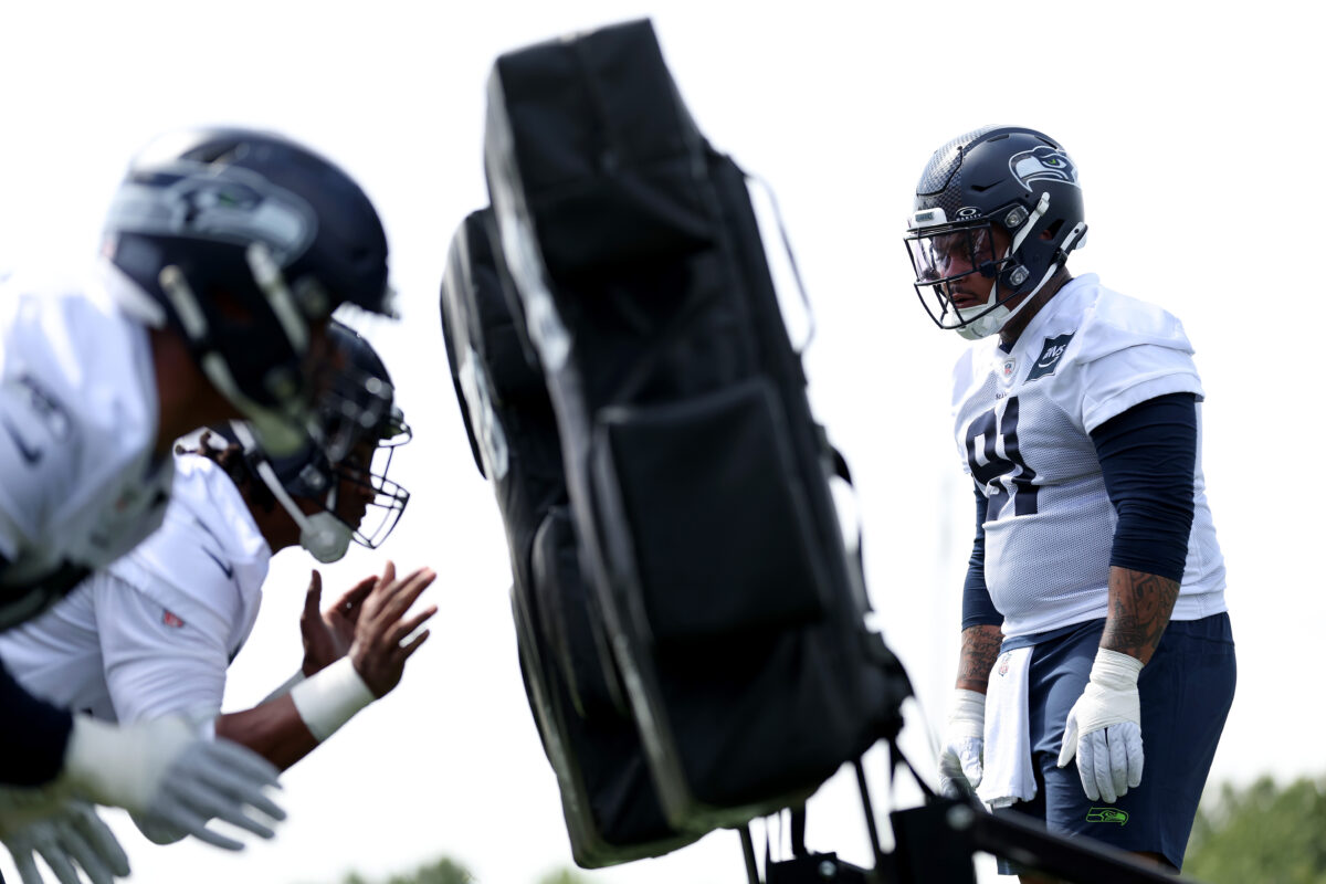 Seahawks defensive coordinator Aden Durde on rotating his DL