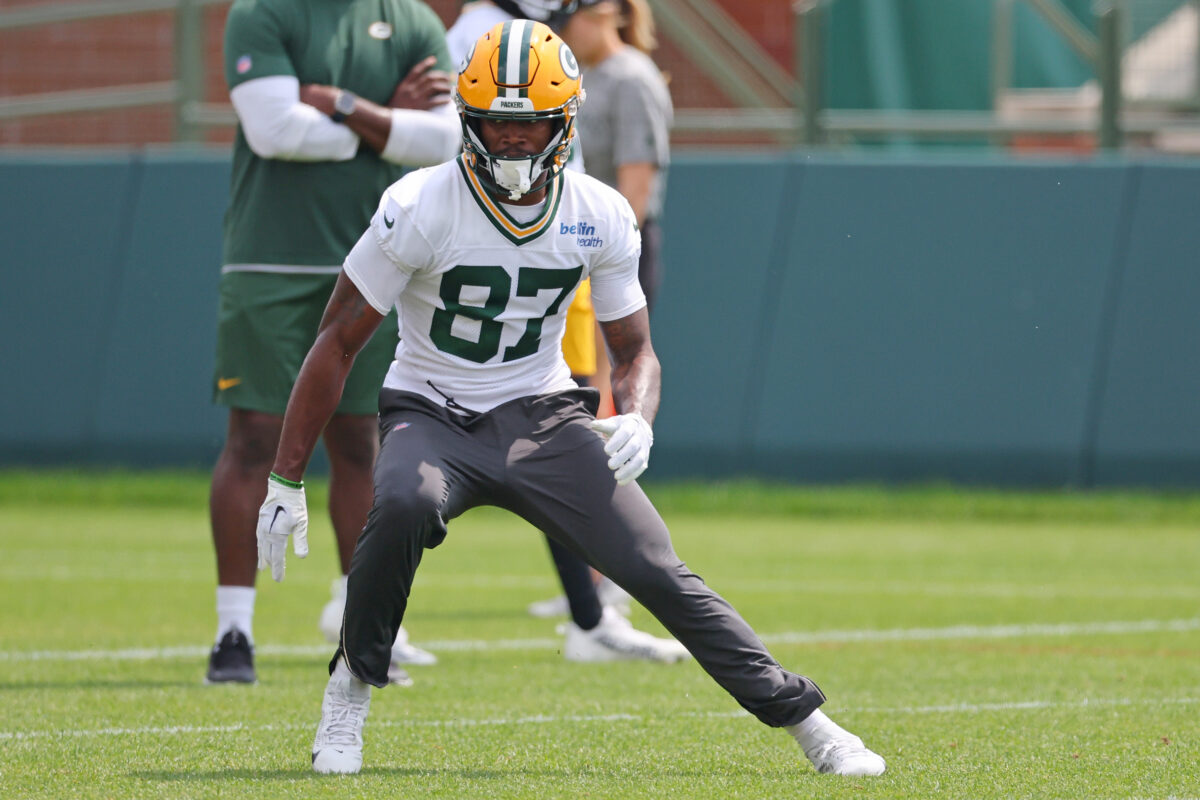 Packers WR Romeo Doubs draws big praise after outstanding offseason