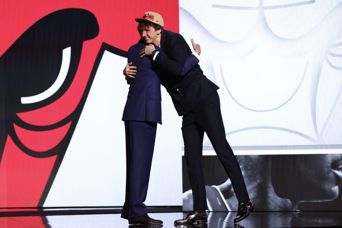 Matas Buzelis got drafted by his hometown Chicago Bulls, then tearfully thanked his doubters