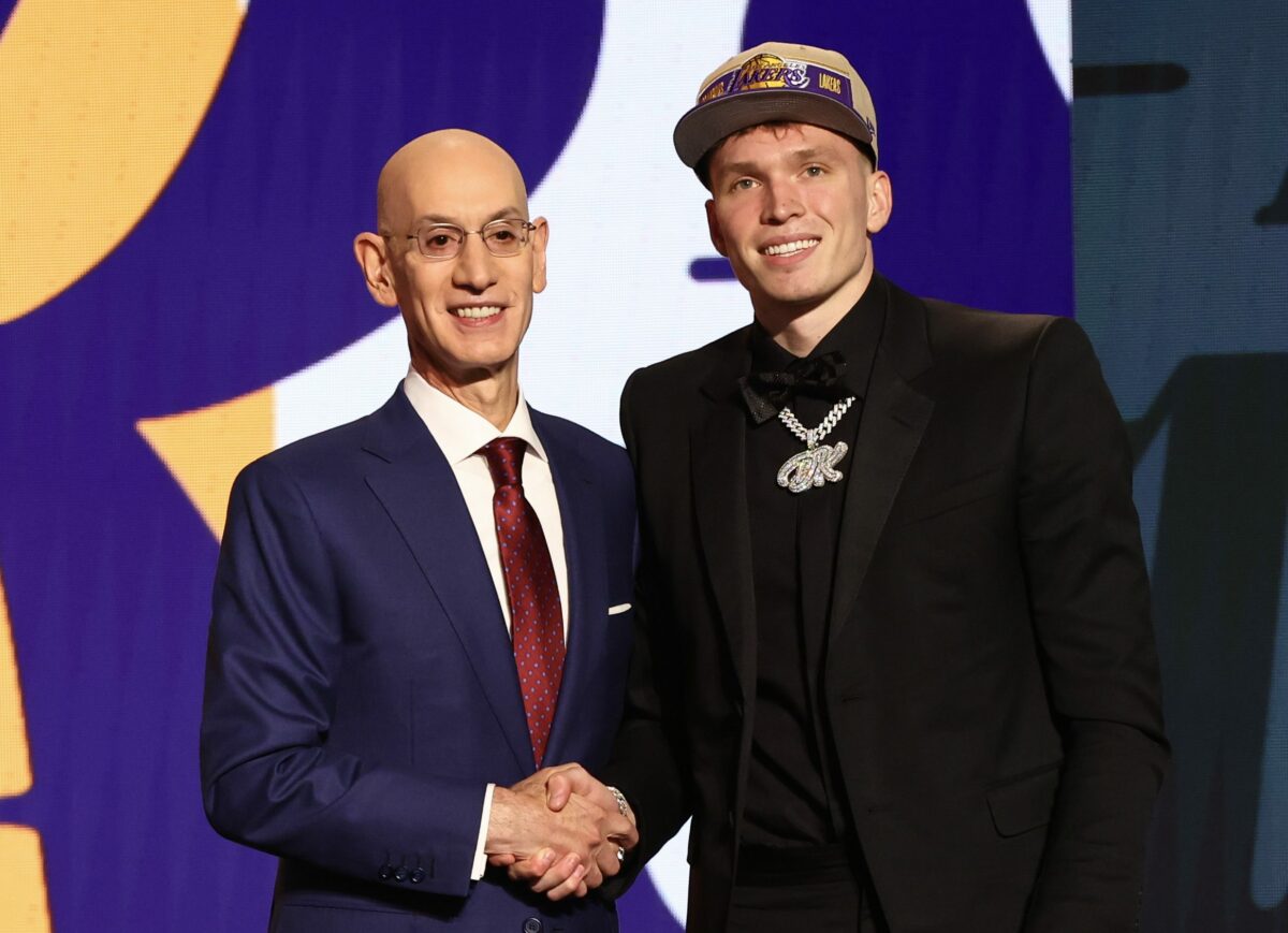 Dalton Knecht selected by Lakers in NBA draft