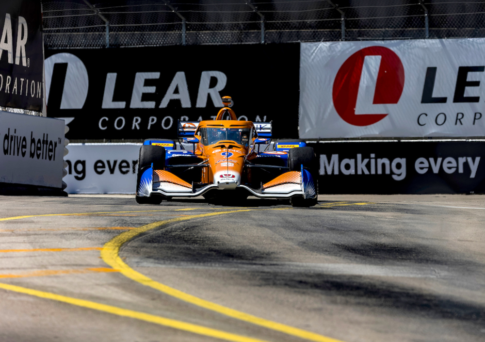 Dixon executes another masterclass in messy Detroit GP