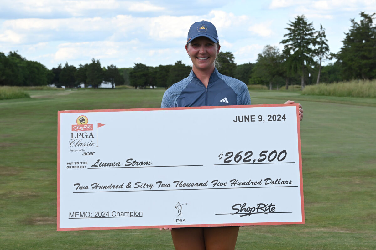 ShopRite LPGA Classic 2024 prize money payouts for all the LPGA golfers at Seaview Bay Course