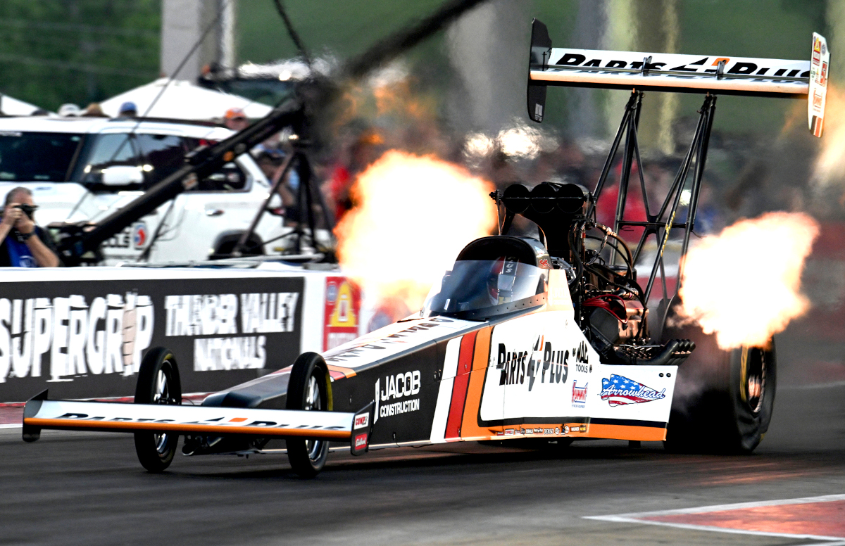 Millican vaults to a special No. 1 at NHRA Thunder Valley Nationals