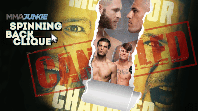 Spinning Back Clique REPLAY: Conor McGregor injured, Alex Pereira vs. Jiri Prochazka headlines UFC 303, more