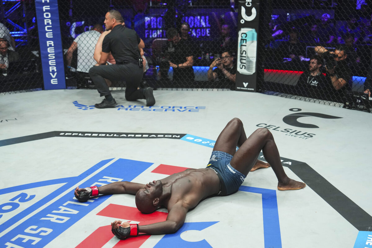 Sadibou Sy def. Andrew Sanchez at 2024 PFL 5: Best photos