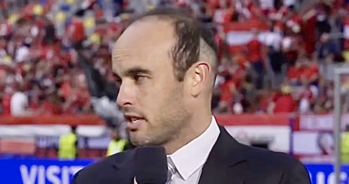 Landon Donovan had a hilarious explanation for his wild hairstyle at Euro 2024 in text to former teammate