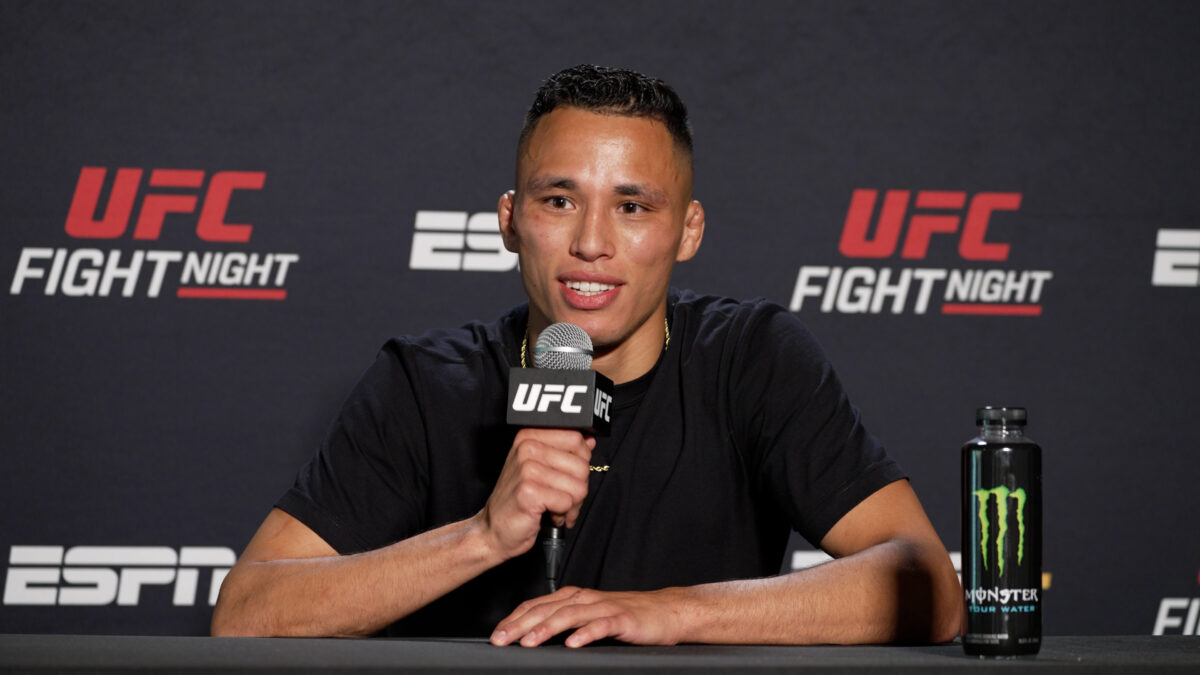 Timmy Cuamba: UFC on ESPN 58 matchup with Lucas Almeida ‘favors me a lot’