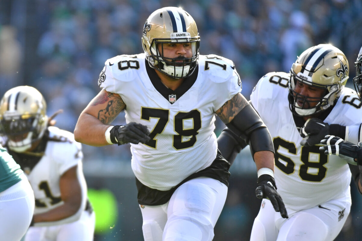 Saints offensive line ranked 19th in the NFL